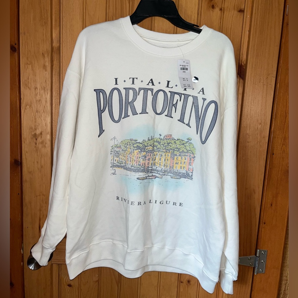 Hollister graphic crewneck sweatshirt